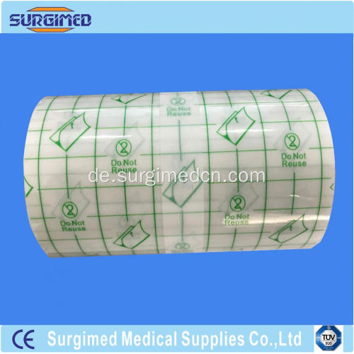 transparenter Film Fixed Tape Pu Film Dressing Roll Roll